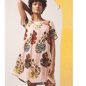 NWOT Anthropologie Maeve Flower Market Swing Dress